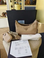 Prada, Re-Edition 2005 Re-Nylon, , Beige, Very Very  Good - Image 2