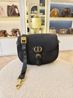 Dior, Bobby, Medium, Black, Very Very  Good - Image 2