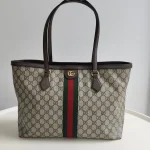 Gucci, Ophidia GG Medium Tote, Medium, Beige, Very Good - Image 2