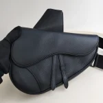 Dior, Men Saddle Bag, Medium, Black, Like New - Image 3