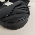 Dior, Men Saddle Bag, Medium, Black, Like New - Image 7