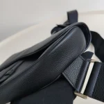 Dior, Men Saddle Bag, Medium, Black, Like New - Image 12