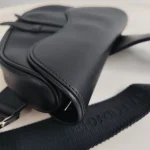 Dior, Men Saddle Bag, Medium, Black, Like New - Image 13