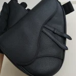 Dior, Men Saddle Bag, Medium, Black, Like New - Image 15