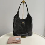 Miu Miu, IVY Patent Bag, , Black, Very Very  Good - Image 4