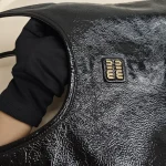 Miu Miu, IVY Patent Bag, , Black, Very Very  Good - Image 29