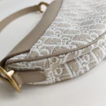 Dior, Saddle Bag, Medium, Beige, Like New - Image 19