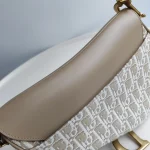 Dior, Saddle Bag, Medium, Beige, Like New - Image 21