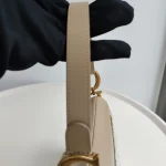 Dior, Saddle Bag, Medium, Beige, Like New - Image 22
