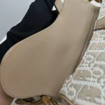 Dior, Saddle Bag, Medium, Beige, Like New - Image 27