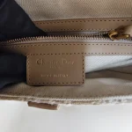 Dior, Saddle Bag, Medium, Beige, Like New - Image 38