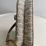 Dior, Saddle Bag, Medium, Beige, Like New - Image 43