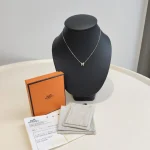 Hermes, Mini Pop H Pendant, Mini, Brown, Like New - Image 2