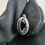 Hermes, Mini Pop H Pendant, Mini, Brown, Like New - Image 10