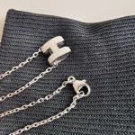 Hermes, Mini Pop H Pendant, Mini, Brown, Like New - Image 16