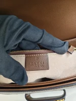 Gucci, Horsebit 1955 Shoulder Bag, , Beige, Like New - Image 28