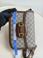 Gucci, Horsebit 1955 Shoulder Bag, , Beige, Like New - Image 33