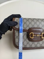 Gucci, Horsebit 1955 Shoulder Bag, , Beige, Like New - Image 34