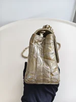 Chanel, Square Classic Single Flap Bag, 7", Gold, Very Very  Good - Image 13