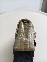 Chanel, Square Classic Single Flap Bag, 7", Gold, Very Very  Good - Image 14