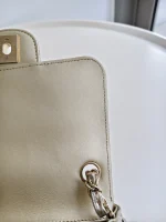 Chanel, Square Classic Single Flap Bag, 7", Gold, Very Very  Good - Image 22