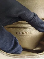 Chanel, Square Classic Single Flap Bag, 7", Gold, Very Very  Good - Image 26