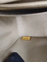 Chanel, Square Classic Single Flap Bag, 7", Gold, Very Very  Good - Image 29