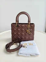 Dior, Lady Dior Medium, Medium, Metallic, Very Very  Good - Image 2