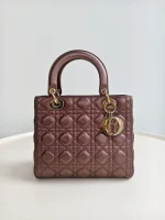 Dior, Lady Dior Medium, Medium, Metallic, Very Very  Good - Image 4