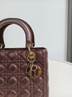 Dior, Lady Dior Medium, Medium, Metallic, Very Very  Good - Image 8