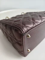 Dior, Lady Dior Medium, Medium, Metallic, Very Very  Good - Image 19