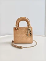 Dior, Lady Dior Mini, Mini, Beige, Very Very  Good - Image 4