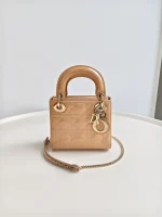 Dior, Lady Dior Mini, Mini, Beige, Very Very  Good - Image 5