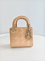 Dior, Lady Dior Mini, Mini, Beige, Very Very  Good - Image 6
