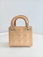 Dior, Lady Dior Mini, Mini, Beige, Very Very  Good - Image 7