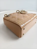 Dior, Lady Dior Mini, Mini, Beige, Very Very  Good - Image 12