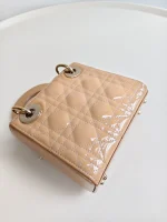Dior, Lady Dior Mini, Mini, Beige, Very Very  Good - Image 19