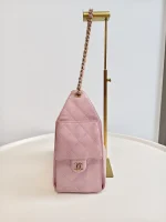 Chanel, 25 Hobo Small Caviar Fullset, Small, Pink, Used Once - Image 6