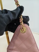 Chanel, 25 Hobo Small Caviar Fullset, Small, Pink, Used Once - Image 7