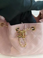 Chanel, 25 Hobo Small Caviar Fullset, Small, Pink, Used Once - Image 15