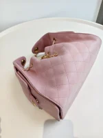Chanel, 25 Hobo Small Caviar Fullset, Small, Pink, Used Once - Image 17