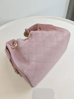 Chanel, 25 Hobo Small Caviar Fullset, Small, Pink, Used Once - Image 21