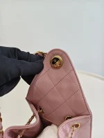 Chanel, 25 Hobo Small Caviar Fullset, Small, Pink, Used Once - Image 27