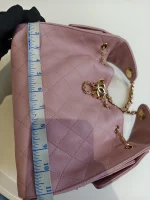 Chanel, 25 Hobo Small Caviar Fullset, Small, Pink, Used Once - Image 34