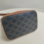 Celine, Small Bucket in Triomphe, Small, Brown, Like New - Image 12