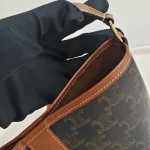 Celine, Small Bucket in Triomphe, Small, Brown, Like New - Image 23