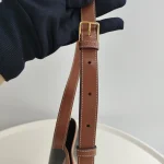 Celine, Small Bucket in Triomphe, Small, Brown, Like New - Image 28