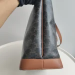 Celine, Small Vertical Cabas Bag, Small, Brown, Like New - Image 12