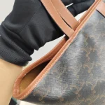 Celine, Small Vertical Cabas Bag, Small, Brown, Like New - Image 16