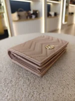Gucci, GG Marmont Card Case Wallet, , Pink, New - Image 8